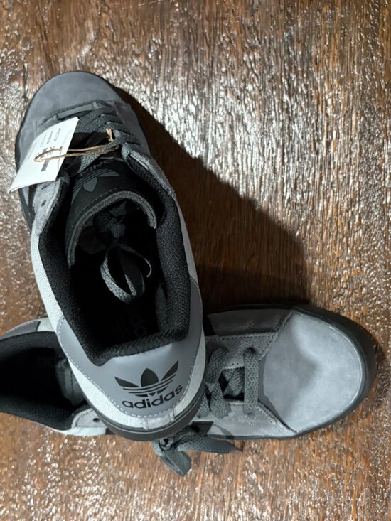 Adidas Campus Vulc Gray Black Classic Tennis Shoes sz 9 Mens 10 Wmn NWT NEW main image 4